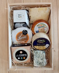cesta 7 quesos asturianos seleccionados