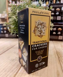 Crackers Paul & Pippa con sal negra
