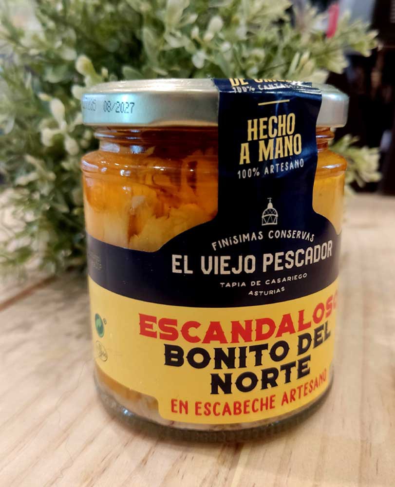 Bonito del norte en escabeche El Viejo Pescador