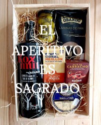 Cesta El aperitivo es sagrado