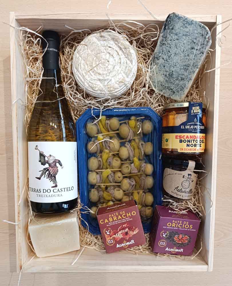 Cesta Viaje por el Cantábrico