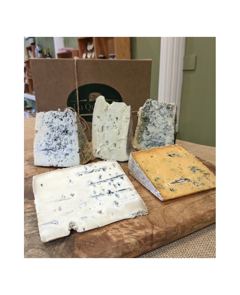 Caja solo quesos azules