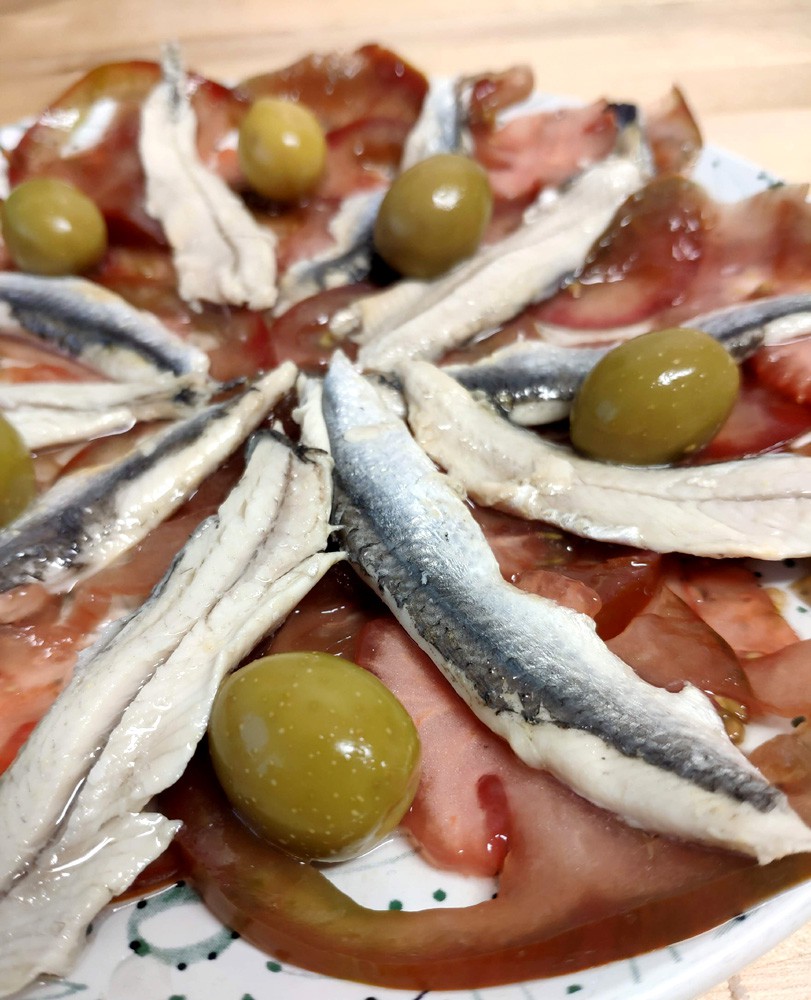 Boquerones del Cantábrico en vinagre