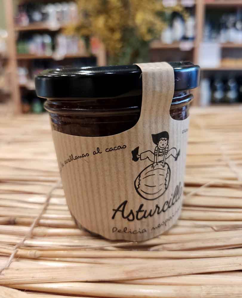 Crema de avellanas y cacao Asturcilla 115 gr