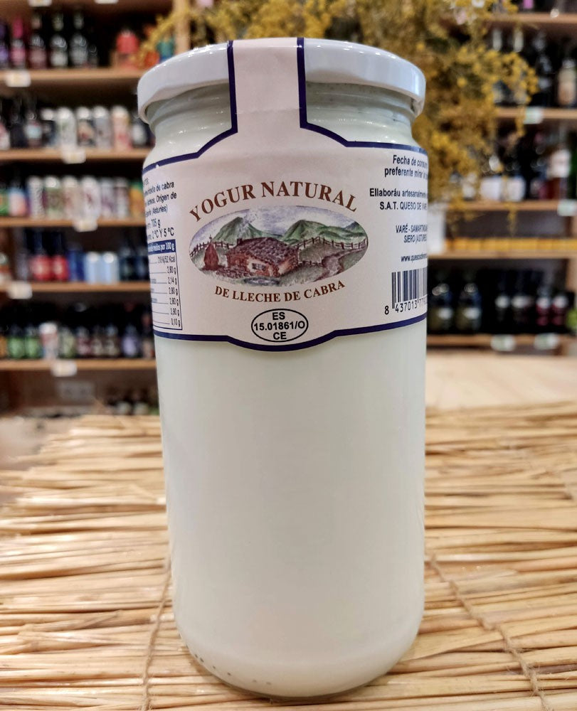 Comprar yogur natural de cabra Varé - yogur artesano asturiano, quesería Varé, Siero