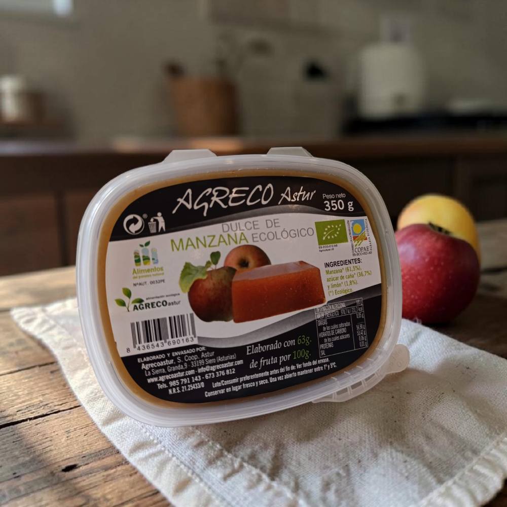Comprar dulce de manzana ecológico Agreco Astur - el membrillo asturiano para acompañar quesos