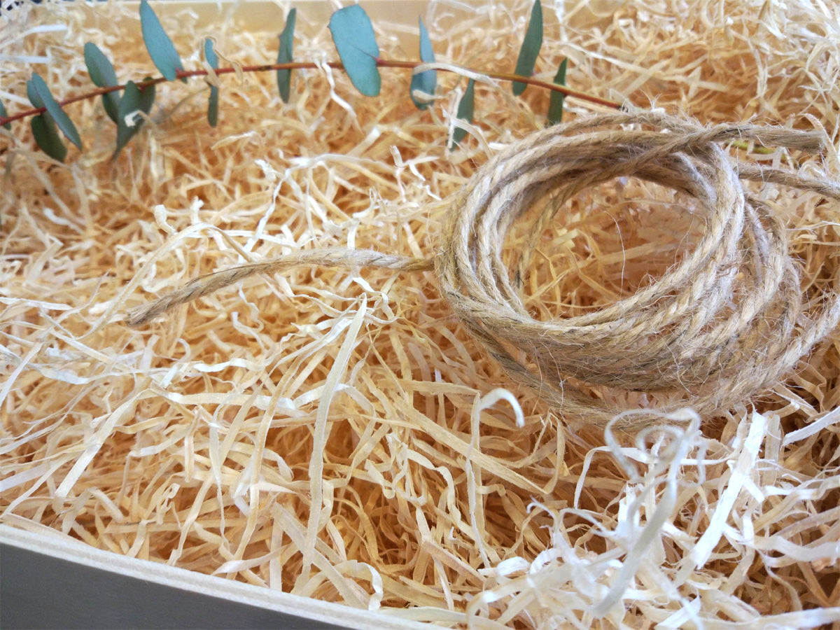 Caja de madera para cesta personalizada de quesos - La Quesería Gijón