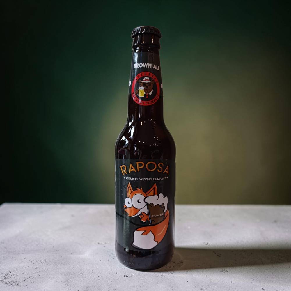 Comprar cerveza Brown Ale Raposa - Asturias Brewing Company, Langreo, artesana sin conservantes
