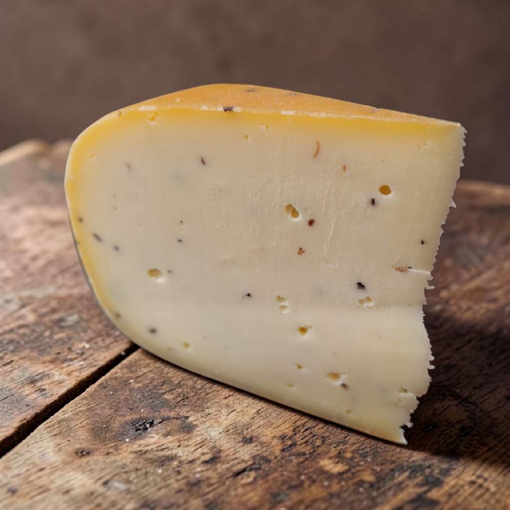 Comprar gouda de granja trufado Boerenkaas - gouda holandés artesano con trufa, elegante