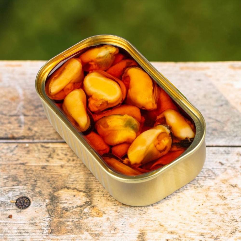 Comprar mejillones en escabeche El Viejo Pescador - Rías Gallegas, escabeche artesanal, Tapia