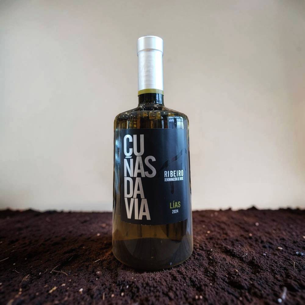 Comprar vino blanco Ribeiro Cuñas Davia - blanco gallego untuoso y cítrico, Colleiteiro