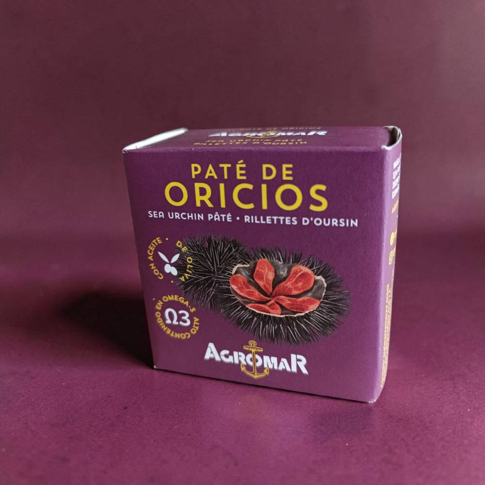 Comprar paté de oricios Agromar - huevas de erizo de mar asturiano, Gijón desde 1948