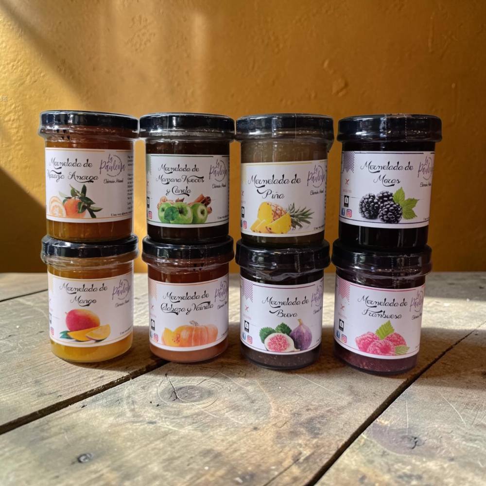 Comprar mermeladas de Granada La Paulena - naranja amarga, mango, moras, piña, manzana, artesanas